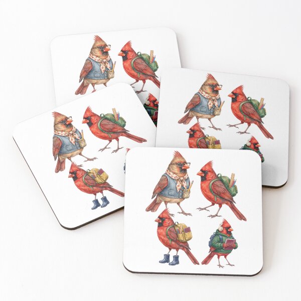 Item preview, Cardinal School Sticker Set designed and sold by Roy & Tiffany.