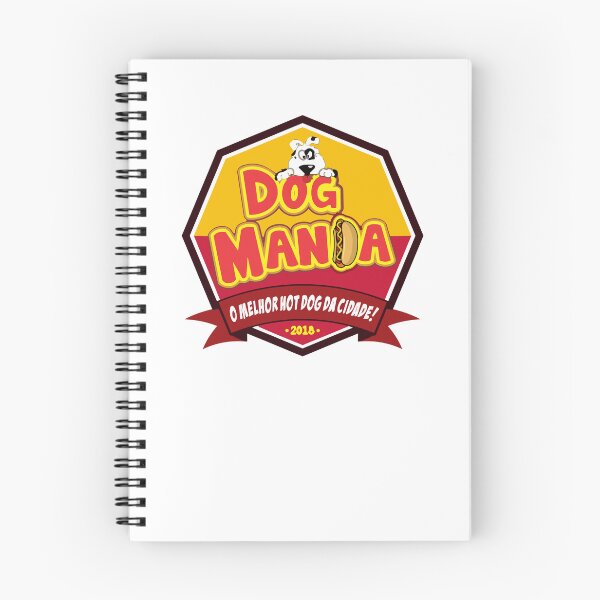 Item preview, Dog Mania Cute Dog Mascot Hot Dog Restaurant Logo designed and sold by zexwbt.