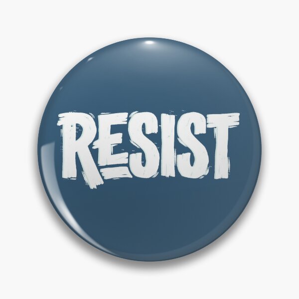Item preview, Resist Political Protest Linocut Typography designed and sold by KiwiRider.