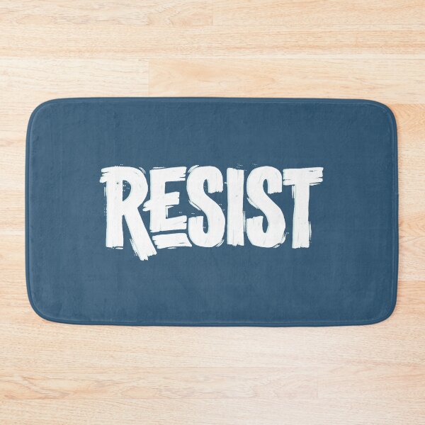 Item preview, Resist Political Protest Linocut Typography designed and sold by KiwiRider.