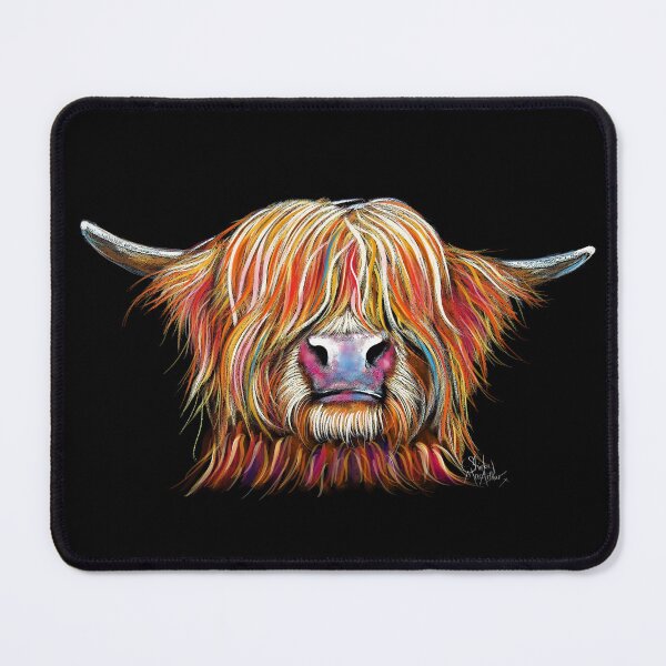 Item preview, HIGHLAND COW 'CHARMER' BY SHIRLEY MACARTHUR designed and sold by Shirley MacArthur Art.