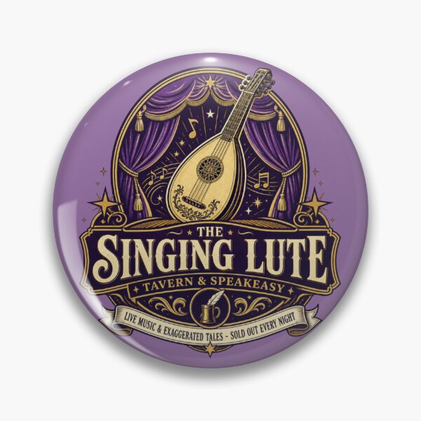 Item preview, The Singing Lute Tavern and Speakeasy - Bard DND RPG Meme designed and sold by Dice_Goblin_Studio.