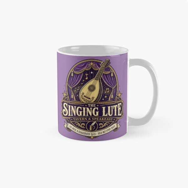 Item preview, The Singing Lute Tavern and Speakeasy - Bard DND RPG Meme designed and sold by Dice_Goblin_Studio.