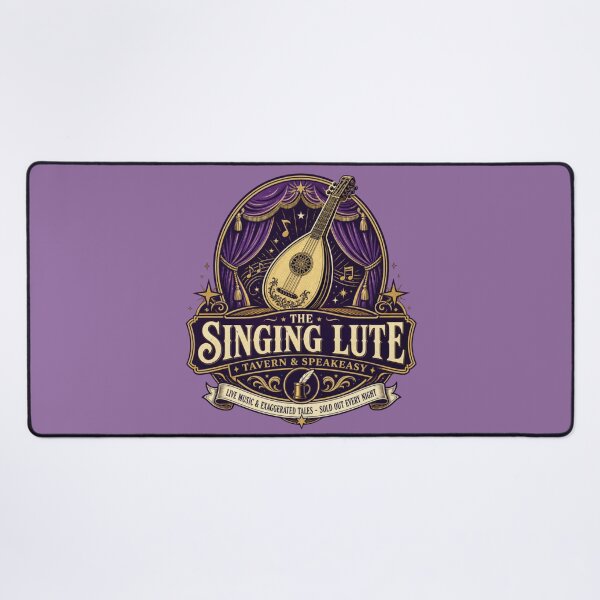 Item preview, The Singing Lute Tavern and Speakeasy - Bard DND RPG Meme designed and sold by Dice_Goblin_Studio.