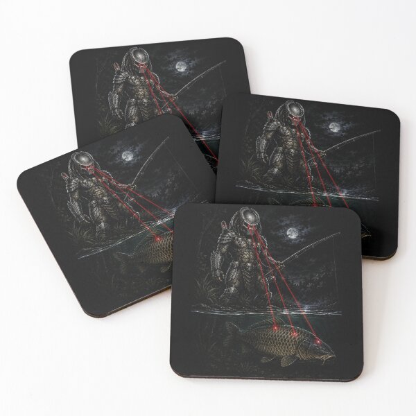 Item preview, Ultimate Alien Hunter Red Laser Fishing - Funny Sci-Fi Parody designed and sold by GeekAnglerStore.