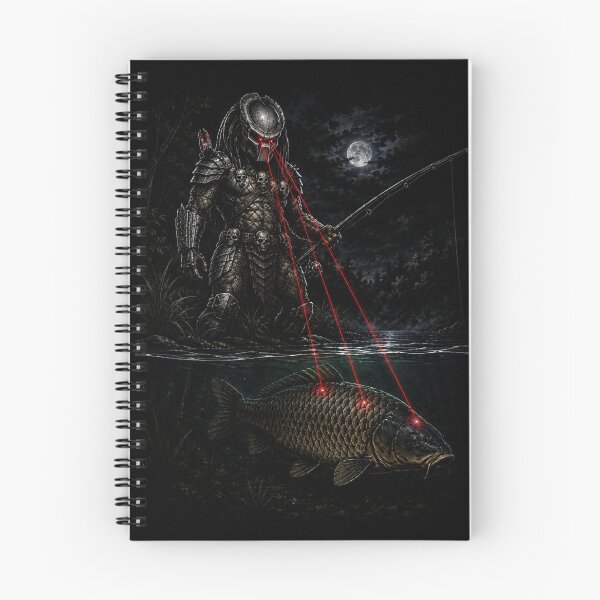 Item preview, Ultimate Alien Hunter Red Laser Fishing - Funny Sci-Fi Parody designed and sold by GeekAnglerStore.