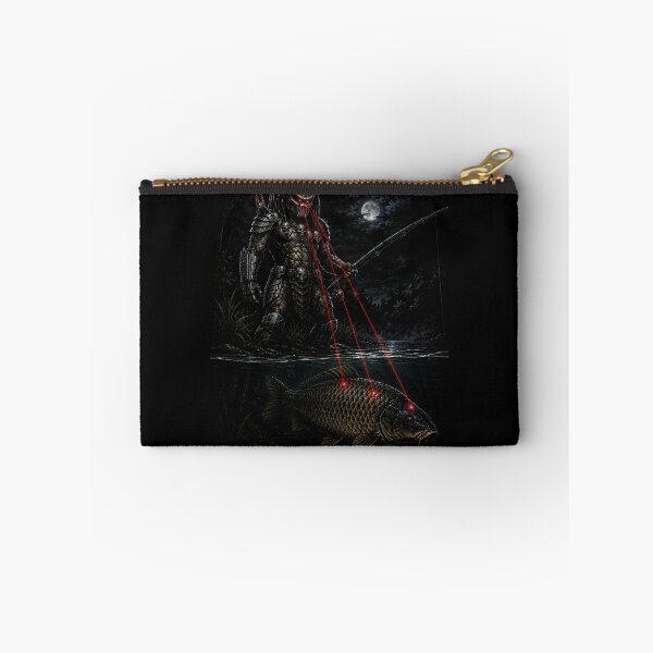 Item preview, Ultimate Alien Hunter Red Laser Fishing - Funny Sci-Fi Parody designed and sold by GeekAnglerStore.