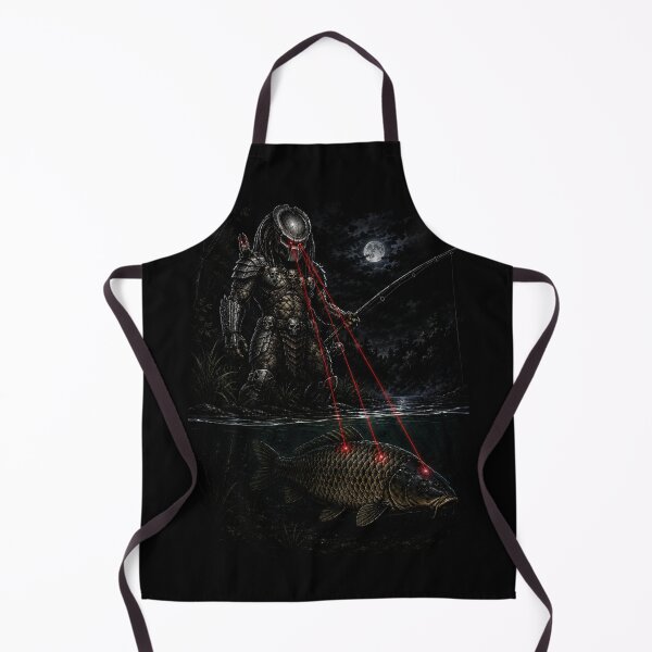 Item preview, Ultimate Alien Hunter Red Laser Fishing - Funny Sci-Fi Parody designed and sold by GeekAnglerStore.