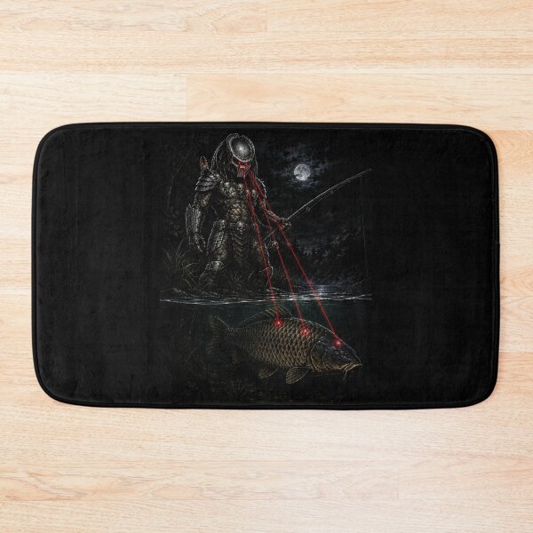 Item preview, Ultimate Alien Hunter Red Laser Fishing - Funny Sci-Fi Parody designed and sold by GeekAnglerStore.