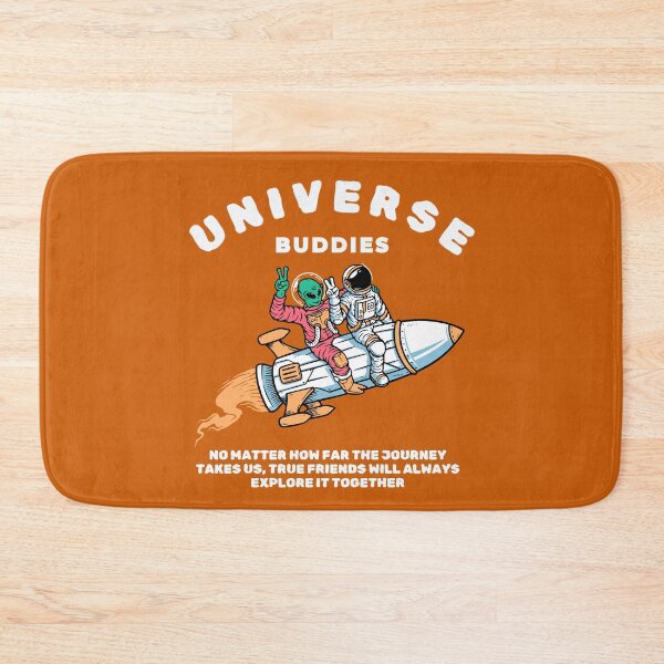 Item preview, Universe Buddies Alien Astronaut Riding Rocket Space Aesthetic designed and sold by SK ArtNest.