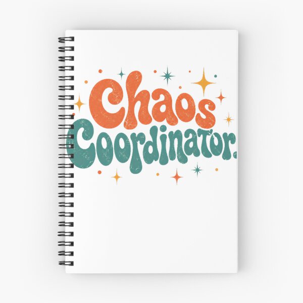 Item preview, Chaos Coordinator Management Professional Parent Teacher Organizer designed and sold by SkeletonsDanger.