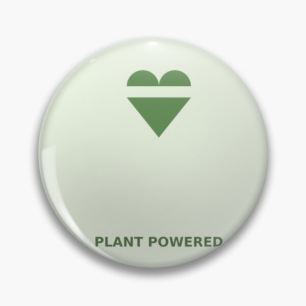Item preview, Plant Powered Vegan Heart designed and sold by kd2010.