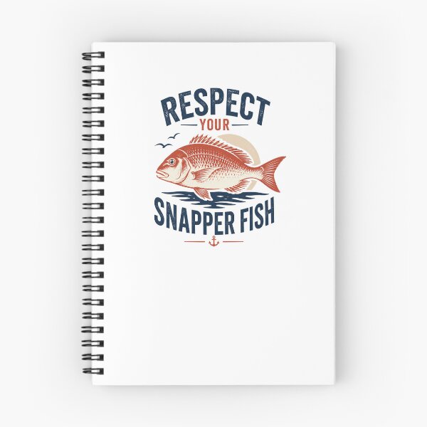 Item preview, Respect Your Snapper Fish Australian Fishing Girl Vintage Retro Design designed and sold by Yellowriversss.