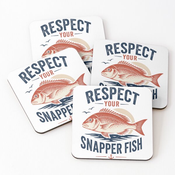 Item preview, Respect Your Snapper Fish Australian Fishing Girl Vintage Retro Design designed and sold by Yellowriversss.