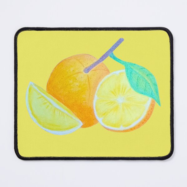 Item preview, Oranges - Greenish Yellow BG designed and sold by lavenderXblue.