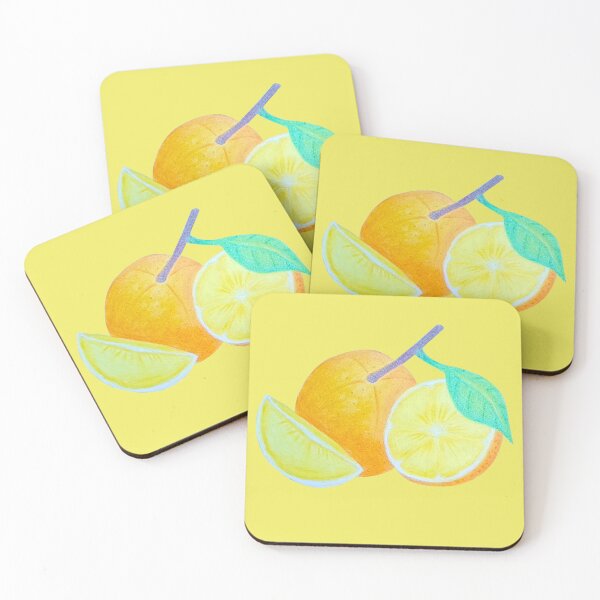 Item preview, Oranges - Greenish Yellow BG designed and sold by lavenderXblue.