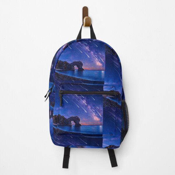 Item preview, Meteor Shower Over Durdle Door | Milky Way Night Sky | Coastal Landscape Fantasy Art designed and sold by GarnerSupplyCo.