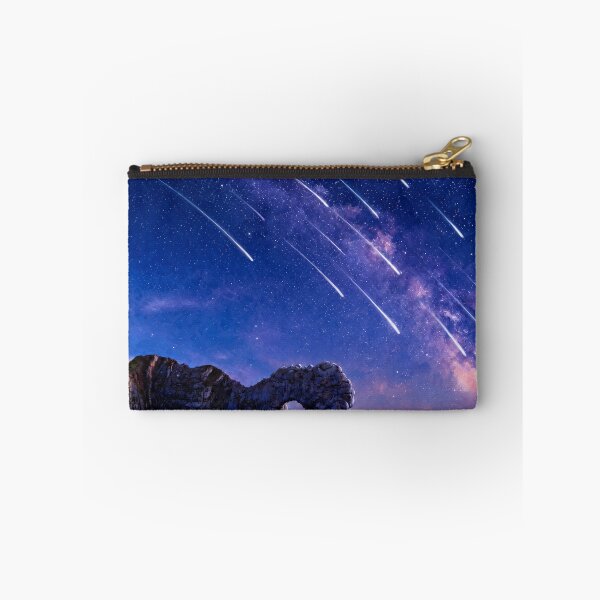 Item preview, Meteor Shower Over Durdle Door | Milky Way Night Sky | Coastal Landscape Fantasy Art designed and sold by GarnerSupplyCo.