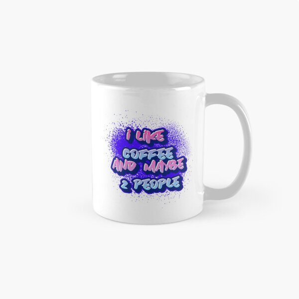 Item preview, I like Coffee and Maybe 2 people designed and sold by CreationsbYKz.