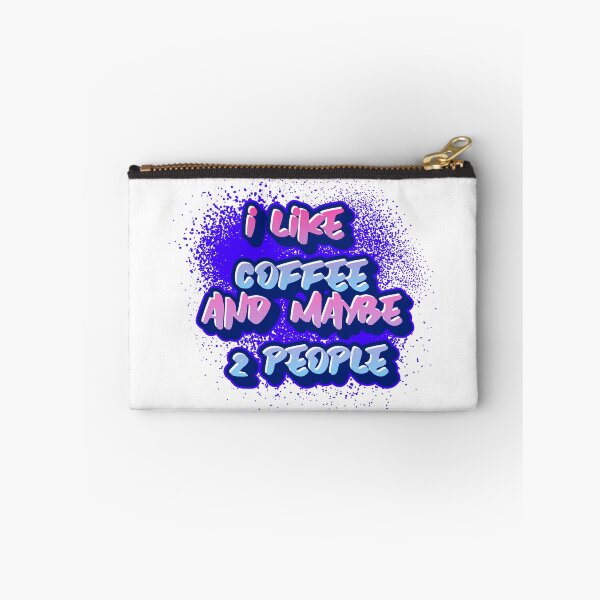 Item preview, I like Coffee and Maybe 2 people designed and sold by CreationsbYKz.