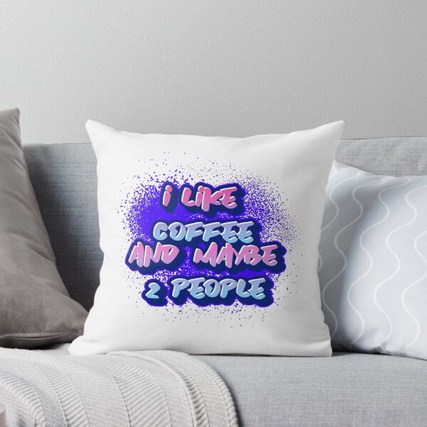Item preview, I like Coffee and Maybe 2 people designed and sold by CreationsbYKz.