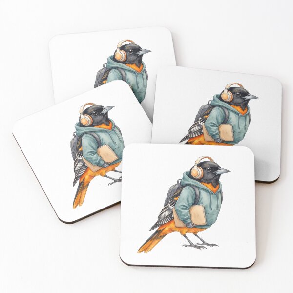 Item preview, Oriole Student in Hoodie designed and sold by Roy & Tiffany.
