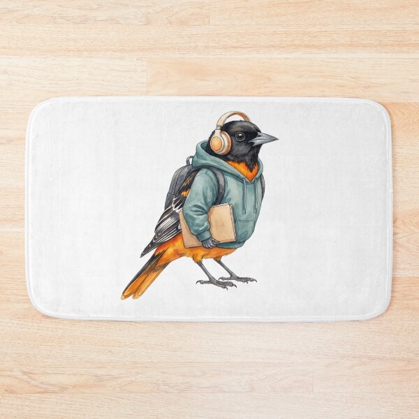 Item preview, Oriole Student in Hoodie designed and sold by Roy & Tiffany.