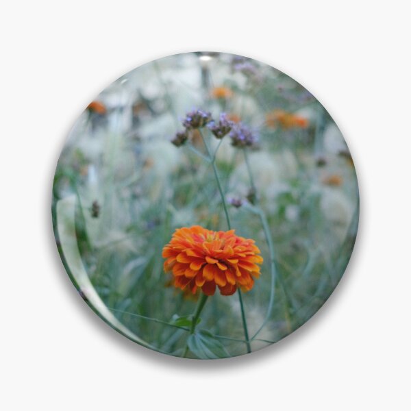 Item preview, Orange Zinnia in Bloom designed and sold by Moronatorium.
