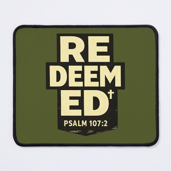 Item preview, Redeemed | Psalm 107:2 | Christian Men Gift | Bold Faith Apparel | Christian Redemption Gift designed and sold by HooptownRV.