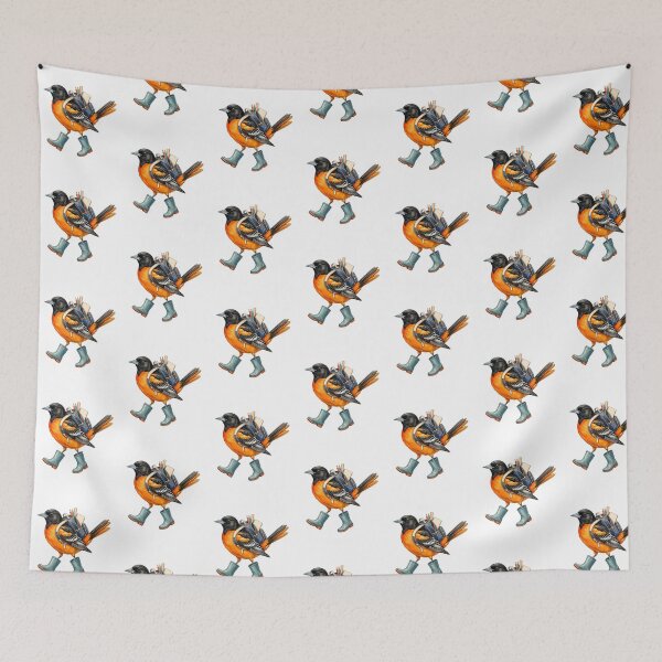 Item preview, Walking Oriole Rain Boots designed and sold by Roy & Tiffany.
