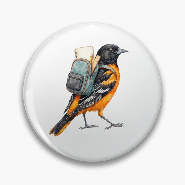 Item preview, Sweet Oriole School Backpack designed and sold by Roy & Tiffany.
