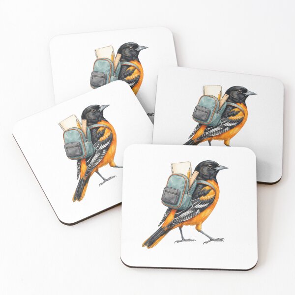 Item preview, Sweet Oriole School Backpack designed and sold by Roy & Tiffany.