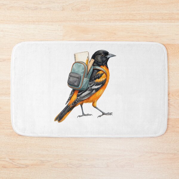 Item preview, Sweet Oriole School Backpack designed and sold by Roy & Tiffany.