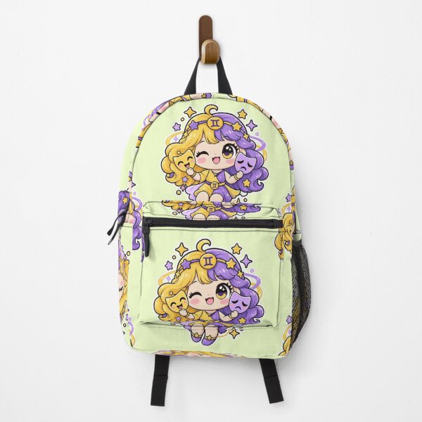 Item preview, Gemini Zodiac – Cute Kawaii Star Sign Character Sticker designed and sold by Digitalcpy.