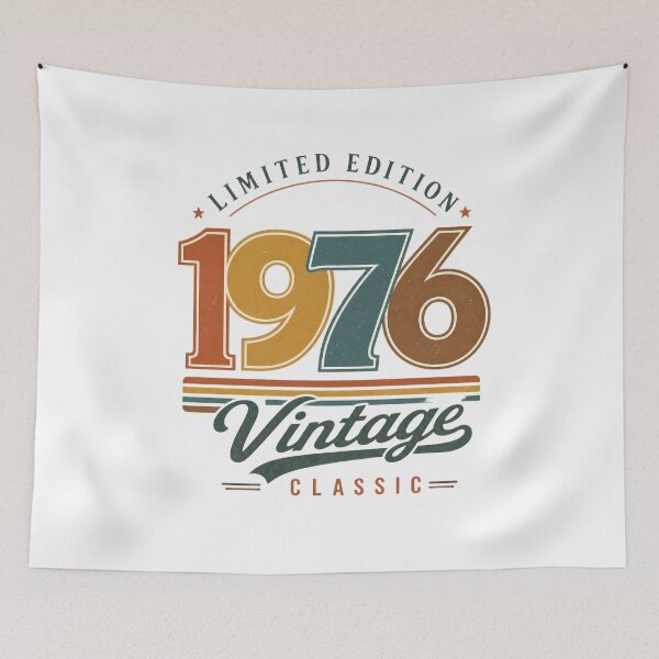 Item preview, 1976 Vintage Classic Limited Edition Birthday Gift Born in 1976 designed and sold by FernaRoje.