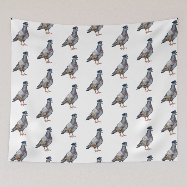 Item preview, Pigeon Student Messenger Bag designed and sold by Roy & Tiffany.