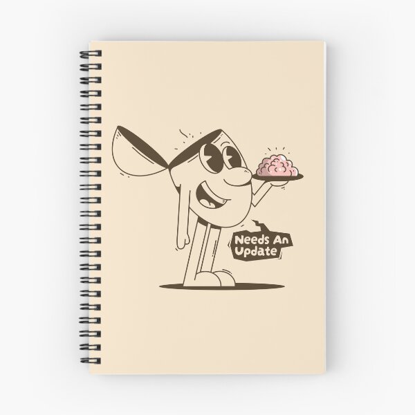 Item preview, Needs an Update Funny Brain Eating Ice Cream Cartoon designed and sold by adipra.