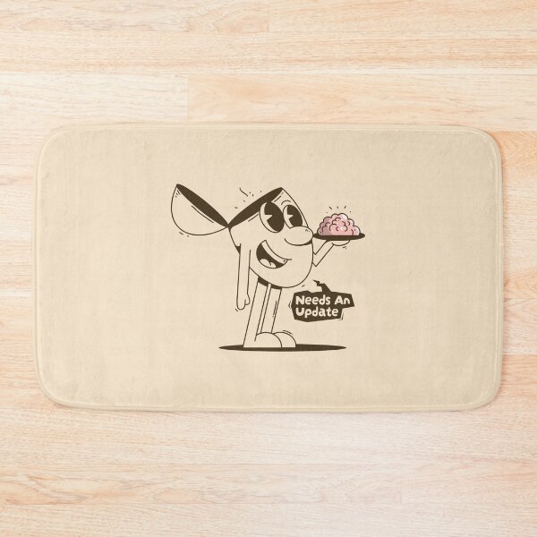 Item preview, Needs an Update Funny Brain Eating Ice Cream Cartoon designed and sold by adipra.