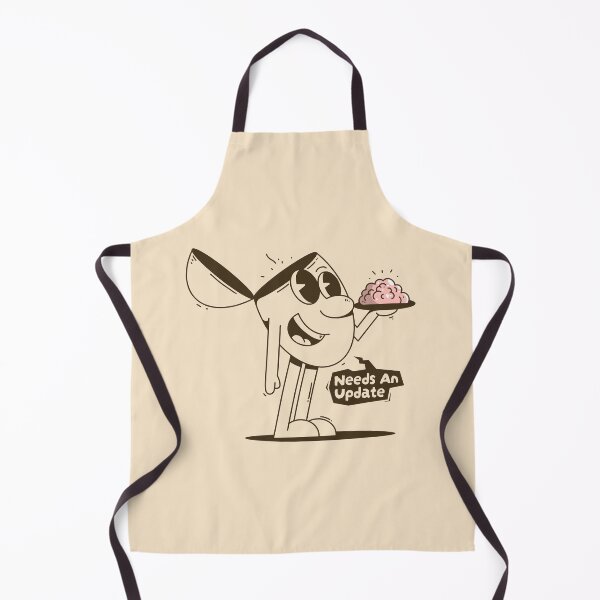 Item preview, Needs an Update Funny Brain Eating Ice Cream Cartoon designed and sold by adipra.