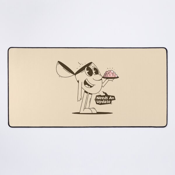 Item preview, Needs an Update Funny Brain Eating Ice Cream Cartoon designed and sold by adipra.