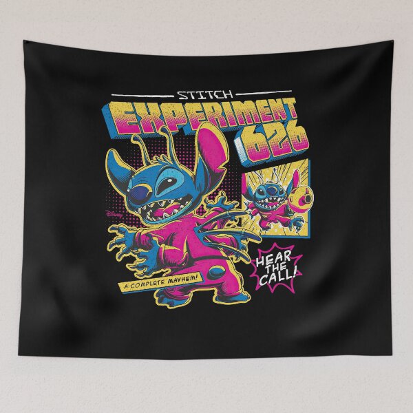 Item preview, Stitch Experiment 626 Colorful Cartoon Alien Graphic Shirt designed and sold by rzanhoo.
