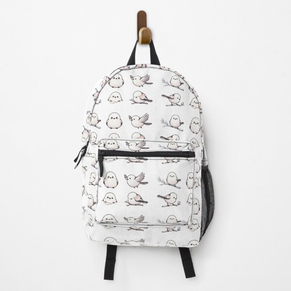 Item preview, Cute Long Tailed Tit Shima Enaga Snow Bird Aesthetic designed and sold by Rehnair.