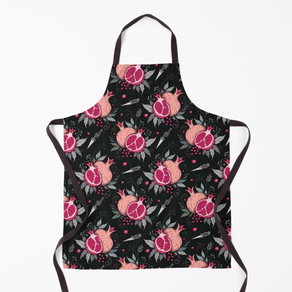 Item preview, Pomegranate Botanical Dark Pattern designed and sold by Soul Path Studio.