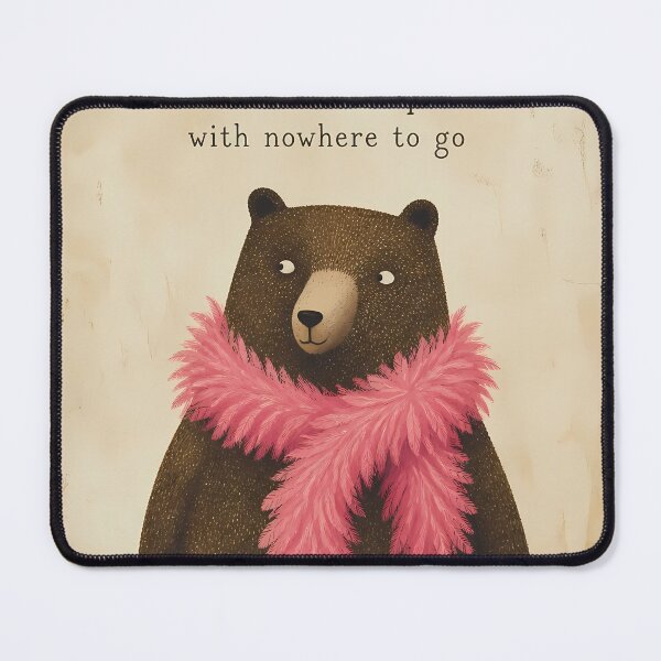 Item preview, Dressed Up With Nowhere To Go - Funny Fancy Bear designed and sold by Swizzy2vore.
