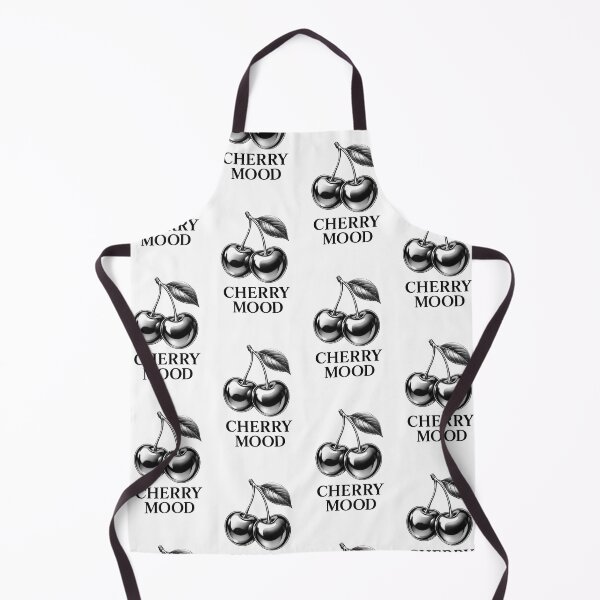 Item preview, Silver & Black Cherries-minimalist Elegance designed and sold by NeonSketch Lab.