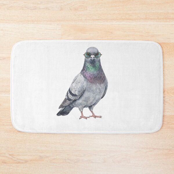 Item preview, Pigeon with Glasses designed and sold by Roy & Tiffany.