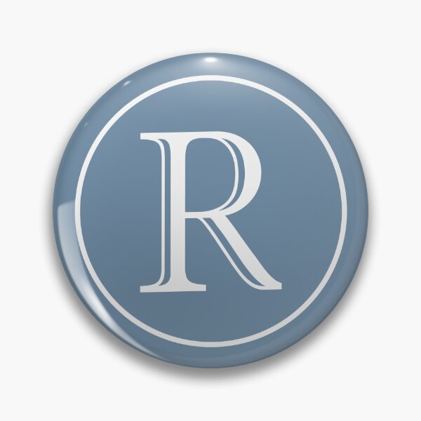 Item preview, Initial Letter R Classic Circle designed and sold by Jeallan Designs.