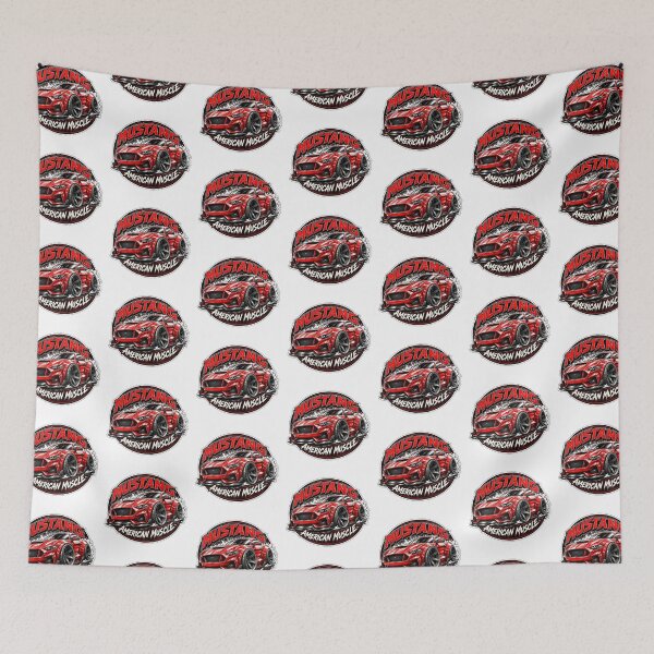 Item preview, Mustang American Muscle Car Racing Graphic Design designed and sold by Wilcox PhotoArt.