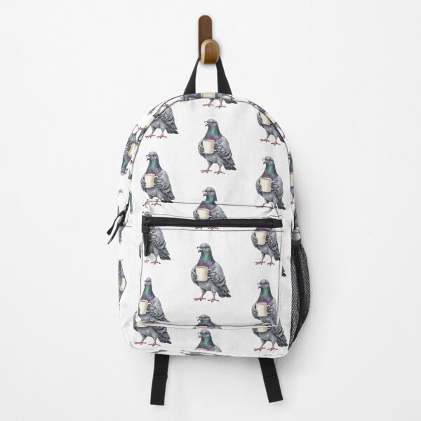 Item preview, Coffee Break Pigeon designed and sold by Roy & Tiffany.