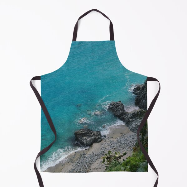 Item preview, Ocean Whispers: Aerial Coastal Pebble Beach and Cliffs designed and sold by Cyal02.